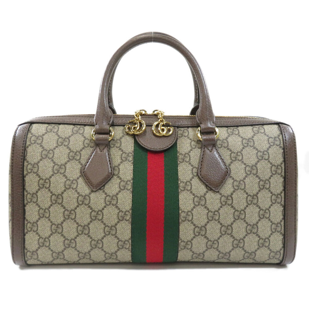 Gucci Boston Bag Leather Ophidia